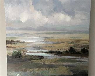 Canvas Seascape Picture $40.00
39 1/2 square