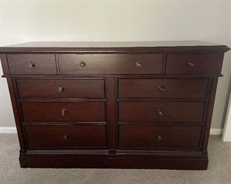 Pottery Barn 9 Drawer Dresser
Current retail $1699
Our PRICE $795
“Livingston” Style 
65 1/2”l x 42”t x 22”d