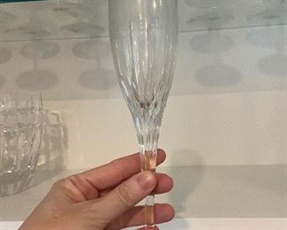 Waterford Champagne Flutes $40 ea