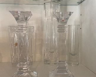 Marquis By. Waterford Treviso Crystal Candlestick Holders $60.00