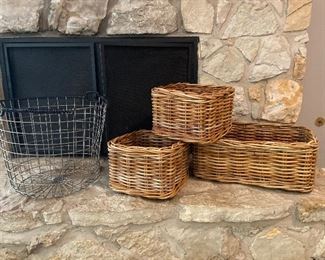 Basket Lot
Metal One Is Dented
$25.00
