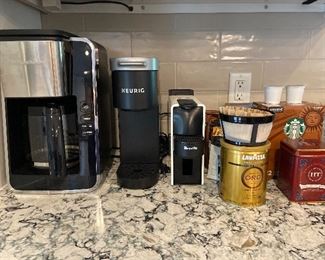 Coffee Lot Hamilton Beach Coffee Maker, Keurig One Cup & Breville Nespresso
All for $75.00