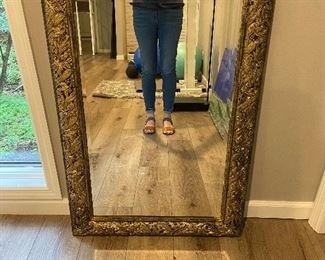 (2) Large Gold Frame Matching Mirrors
26 1/2 x 39
$65.00 each