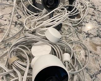 Lot of 3 Indoor Nest Cameras & 1 Outdoor Camera
$220 For All
