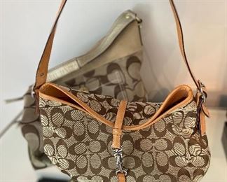 Two Coach Handbags $60.00