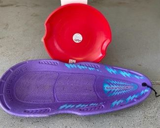 Sleds $8.00 for the pair