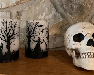 LED Candles on the left