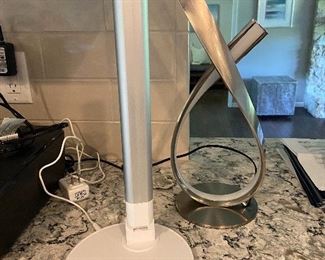 Lot Of 2 Desk Lamps
Trotronics Dimmable LED white lamp
Both for $40.00