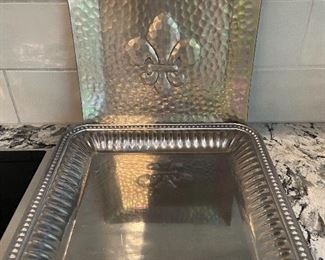 Fleur Dis Lis Platter & Wilton Platter
Both for $30.00