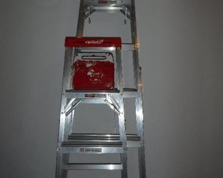 Werner 6 ft and 8 ft ladders
