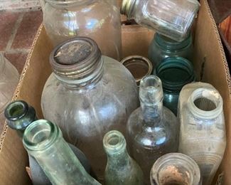 Old bottles/jars