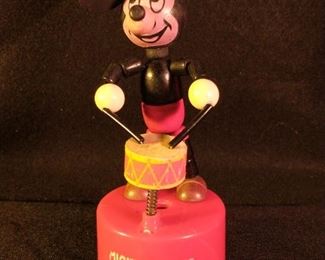 Vintage Mickey Mouse Kohner Brothers Push Puppet