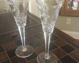 Waterford Crystal Toasting Flutes “Peace”