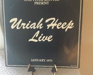 Vintage Vinyl LP Uriah Heap “Live”