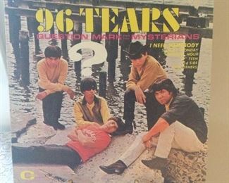 Vintage vinyl LP Question Mark and the Mysterians           “96Tears”