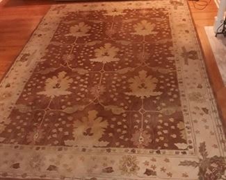 9 x 13 wool rug, thicker pile