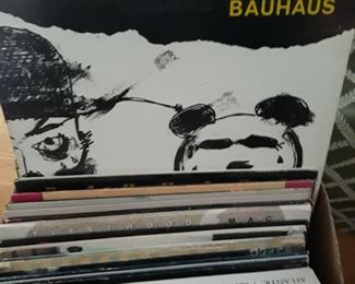 Bauhaus collection of LPs
