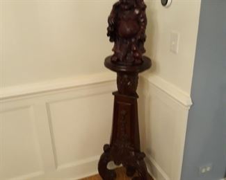 Buddha on a pedestal