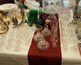 Candlewick glassware