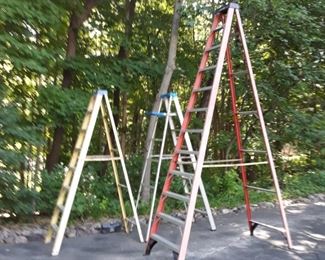 Step ladders 8' and 12 '