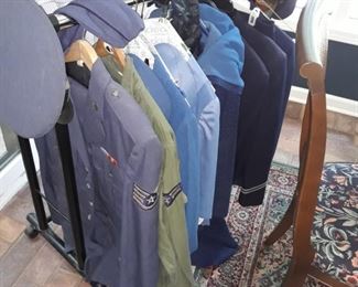Air Force uniforms
And
United Air Stewardesses Uniforms vintage