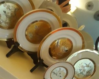 The Art of Chokin, fine china decorative plates