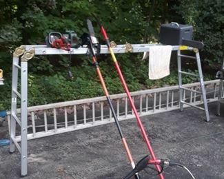 Folding ladder