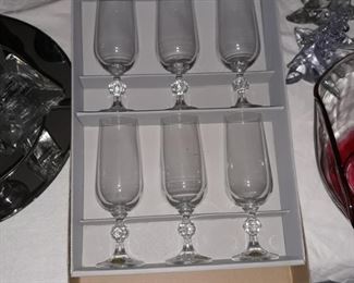 Champagne flutes
