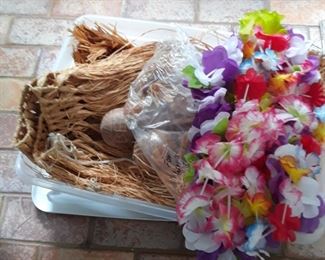 Hula grass skirt from Hawaii
