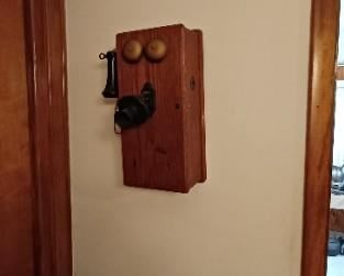 Antique wall phone
