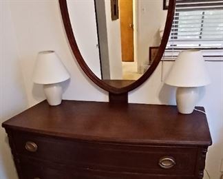 Antique Dresser and mirror