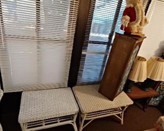 wicker coffee tables