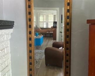 Wall mirror:  21” wide x 61” tall - $100