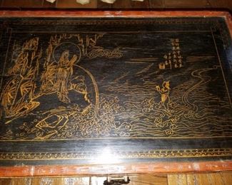 A look at the top of the box