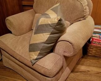 A closer look at one of the chairs