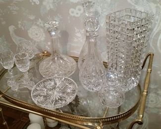 Assortment of crystal