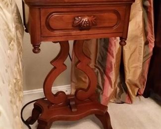 The second of two Lillian Russell nightstands 