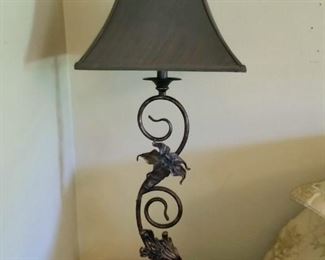 One of a pair of lamps