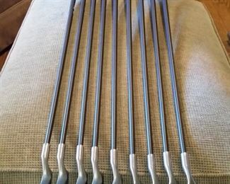 Ping ISI-K blue dot irons with U44  graphite shafts