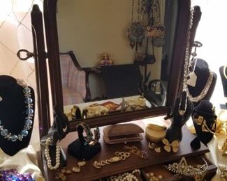 Vintage shaving mirror