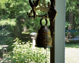 Solid brass bell
