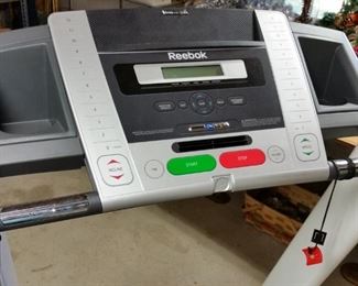 A close look at the treadmill's control panel