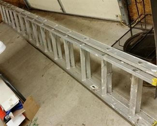 Werner 28 ft.  extension ladder rated for 225 lbs.