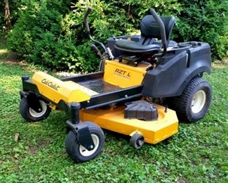 Cub Cadet RZT L54 FAB (fabricated deck) mower with 24hp Kohler engine has 54 inch cut