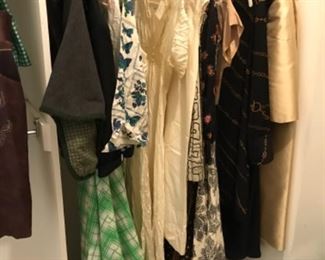 Master Bedroom Closet:  Clothing here is each priced separately and includes labels such as:  Ann Taylor, Adrianna Papell, Tadashi, Andre Raphael and more!