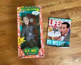 Family Room: Be the first on your block to own this collectible PEE WEE HERMAN DOLL and LIFE MAGAZINE with Pee Wee’s “How to Throw the Coolest Party Ever” article from August 1988!