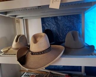 1010
4 Cowboy Hats
Sizes Range From Approx 7- 7 1/4