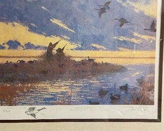 Gunners at Dawn. Pleasant Bay. Chatham. By Thomas Dunlay