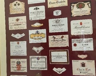 Wine labels 