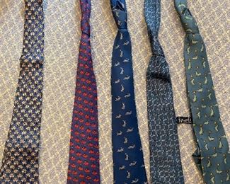 Hermes Neckties. 